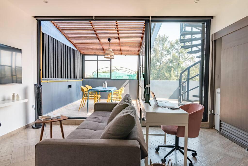 Espectacular Departamento Con Terraza En Cdmx Apartment Mexico City