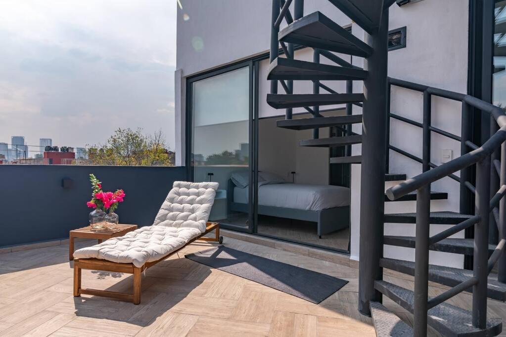 Espectacular Departamento Con Terraza En Cdmx * Mexico City
