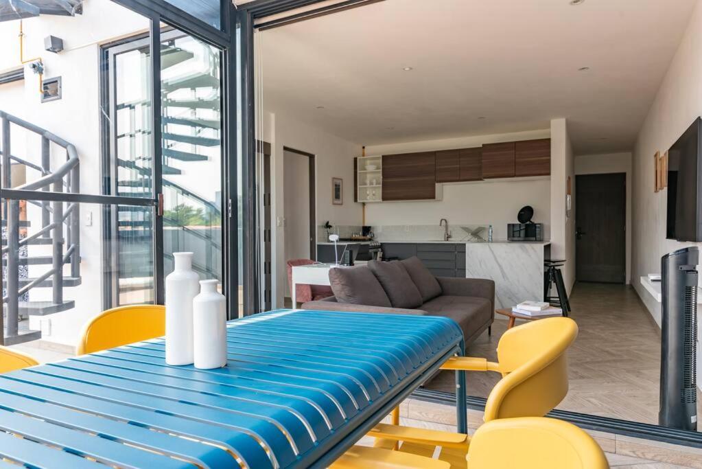 Espectacular Departamento Con Terraza En Cdmx Appartement Mexico-stad